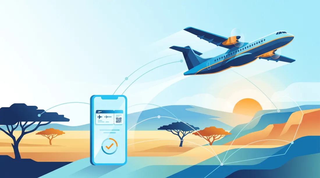 Simple PSS — booking, payments and check-in for African airlines